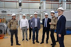 Завод ERSO посетили представители «Россети Урал» и «Башкирэнерго»