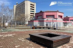 Сквер «Самбо-90» в Хабаровске благополучно пережил зиму