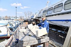 В Хабаровске заканчивается подготовка теплоходов к речной навигации