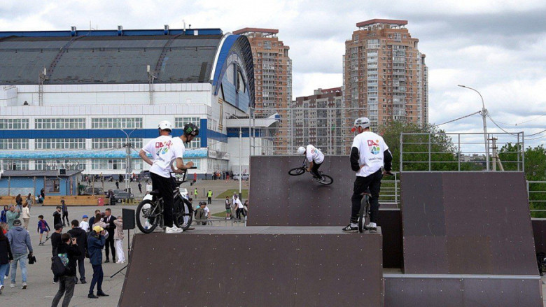 Крупнейший на ДВ парк экстремальных видов спорта открыт в Хабаровске фото 6