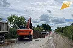 Ремонт дорог по нацпроекту БКД продолжается в Хабаровском крае