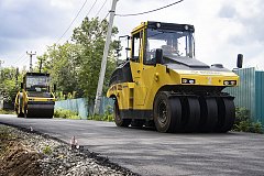 Ремонт улицы Каменногорской продолжается на Базе КАФ в Хабаровске