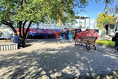 В Хабаровске продолжается санитарная очистка города