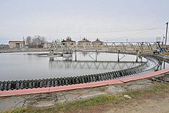 Городские очистные сооружения канализации отремонтировали в Хабаровске