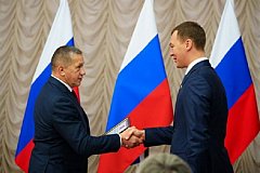 Михаил Дегтярев получил Благодарность Президента России Владимира Путина