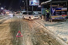 Хабаровчанку сбил автомобиль на остановке «Радищева»