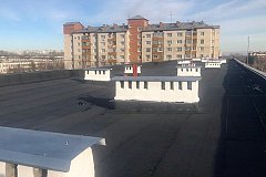 Сезон капитального ремонта крыш подходит к концу в Хабаровске