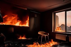 Пожар в многоэтажке на Суворова унес жизнь хабаровчанина