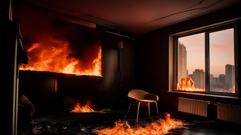 Пожар в многоэтажке на Суворова унес жизнь хабаровчанина фото 2