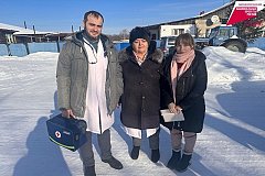 Волонтёры-медики помогают врачам в отдаленных поселениях Хабаровского края