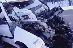 Трагедия на трассе: два человека погибли в страшном ДТП в Хабаровском крае