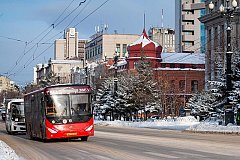 Расписание общественного транспорта в Хабаровске будет скорректировано в праздничные дни