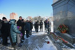 На обелиске Славы в Хабаровске появилось еще одно имя Героя России