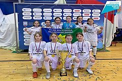 Хабаровские юные футболистки победили в финале Всероссийского проекта "Мини-футбол – в школу"