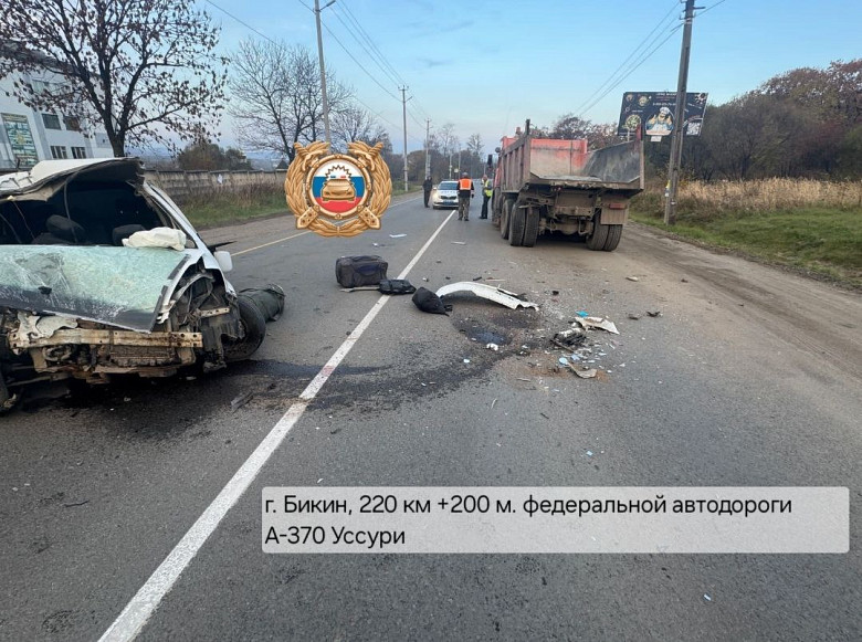 Трагическое ДТП в Бикине: пассажирка Тойоты погибла, двое пострадавших фото 2