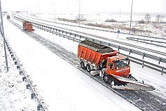 Трассу Хабаровск - Биробиджан закрыли для автобусов из-за гололеда