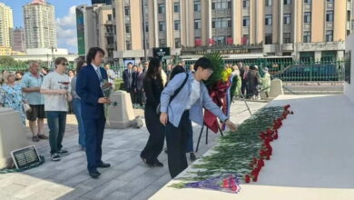 В Харбине почтил память героев Второй мировой войны
