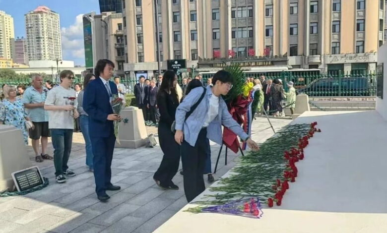 В Харбине почтил память героев Второй мировой войны